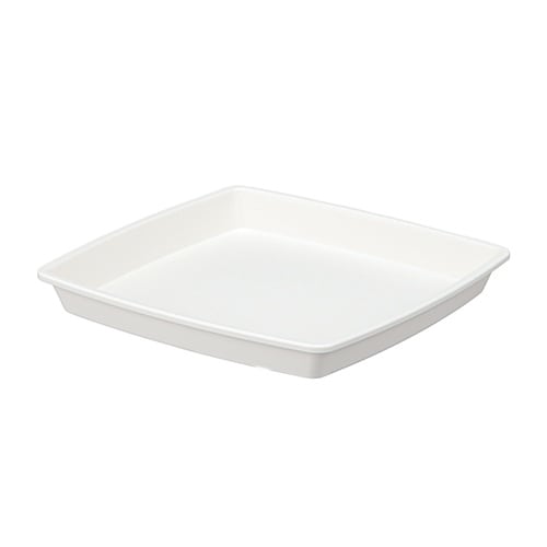 クラフトスクエアプレート 25型 ホワイト