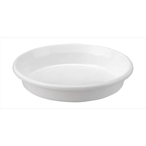 鉢皿F型 6号 ホワイト