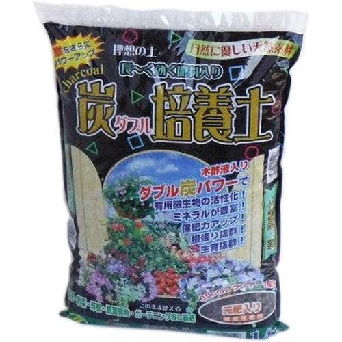 粂谷 炭ダブル培養土 14L