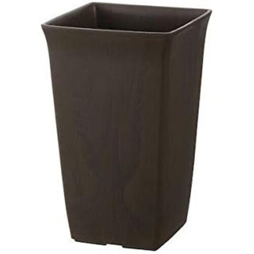 フォーレ スクエアポット 8号 ダークブラウン