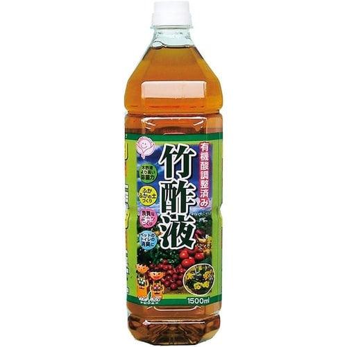 有機酸調整済み 竹酢液 1.5L