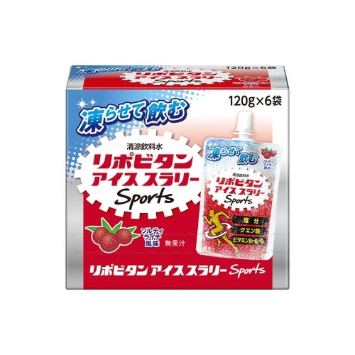 リポビタンアイススラリー ソルティライチ風味6個入