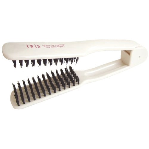 ツインブラシ混毛