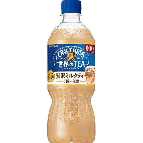 クラフトボス ミルクティー 600ml24本