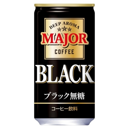 MAJOR香りとコクブラック無糖185g 30本