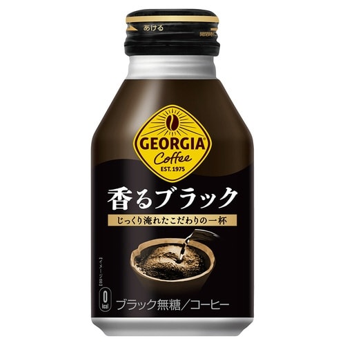 ジョージア香るブラック260ml温冷兼用24本