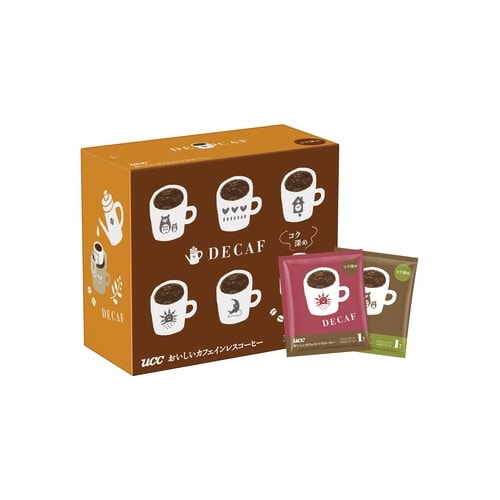 おいしいカフェインレスコーヒードリップコク深め8P