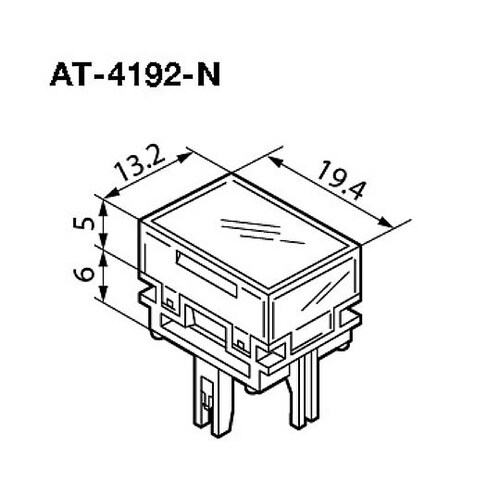 照光式押しボタンスイッチ用 付属品 AT