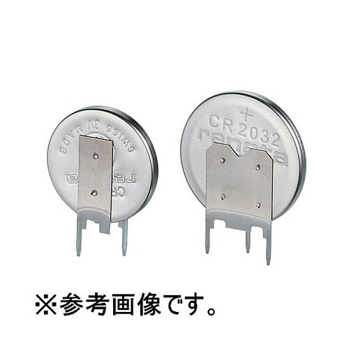 タブ付リチウムコイン電池 垂直タイプ C