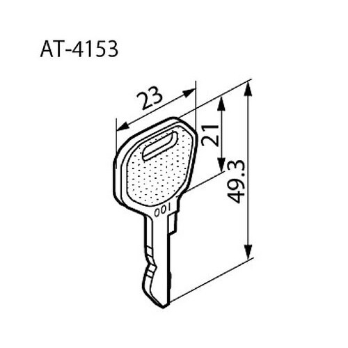 キーロックスイッチ用 付属品 AT−41