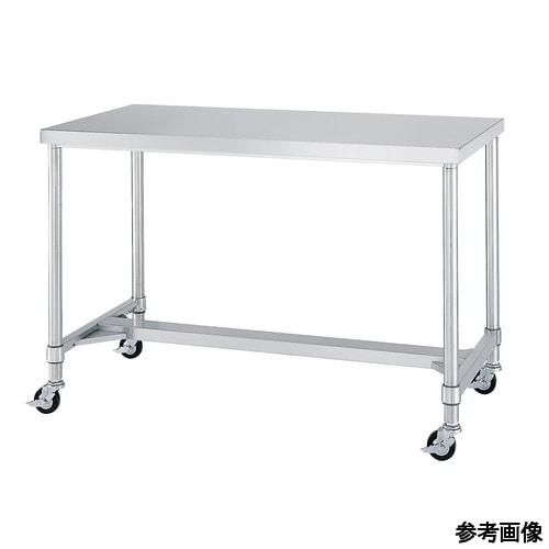 静音ステンレス作業台(H枠) キャスター