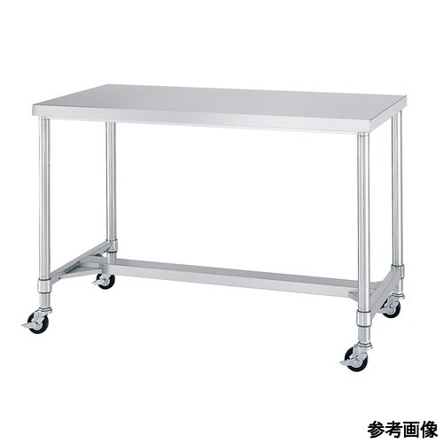 静音ステンレス作業台(H枠) キャスター