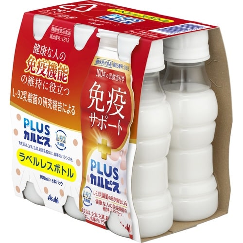 プラスカルピス免疫サポートラベルL100ml30本