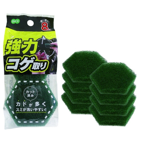 強力コゲ取り六角カット 8枚入×10
