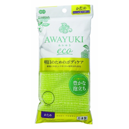 あわゆき ecoナイロンタオル かため×10