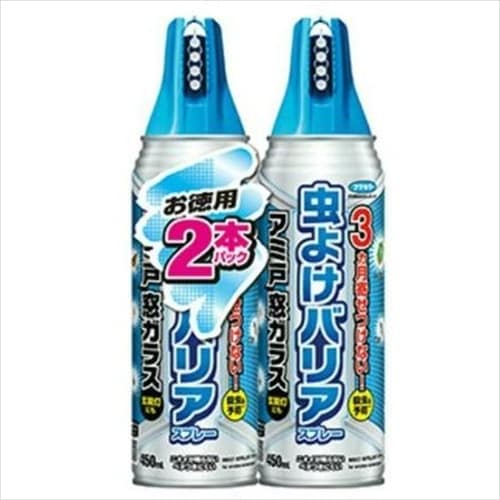 虫よけバリアスプレー網戸窓450ml 2P