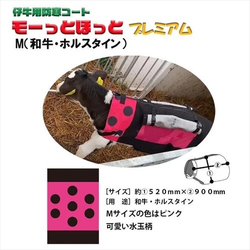 モーっとほっと冬用プレミアム Mサイズ ピンク