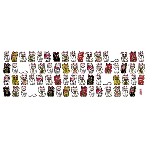 KW ガーゼタオル #42 招き猫