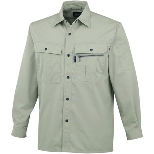 長袖シャツ ベージュ S