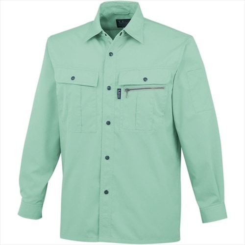 長袖シャツ Fグリーン 6L 2501−36−6L