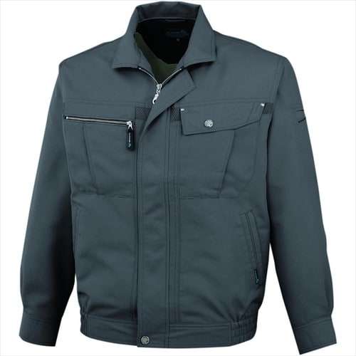 長袖ブルゾン C灰 LL