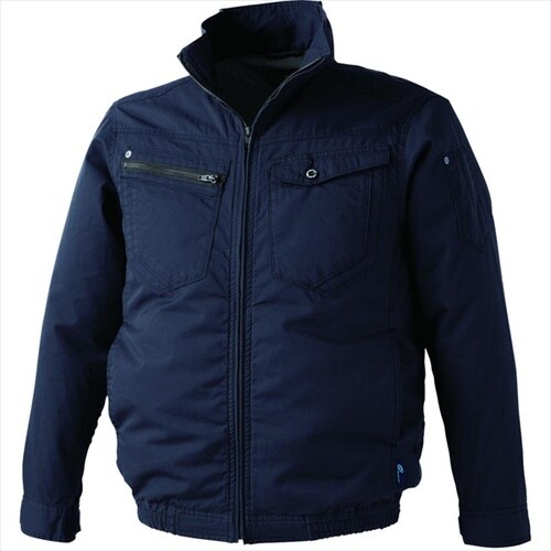 コットン ジャケット 紺 黒 F