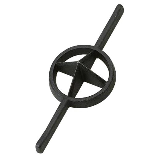 鋳物竹割 4ツ割 12cm