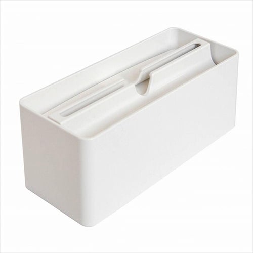 ペーパータオルケース スリム WH