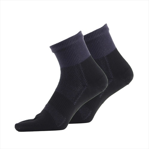 アシトモ 5本指ショート2足組ダーク 715352