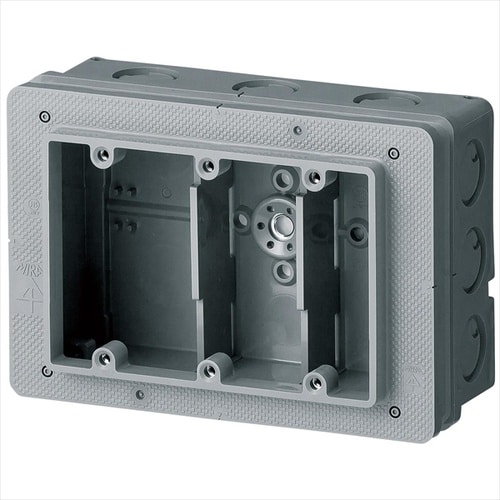 埋込スイッチBOX3個