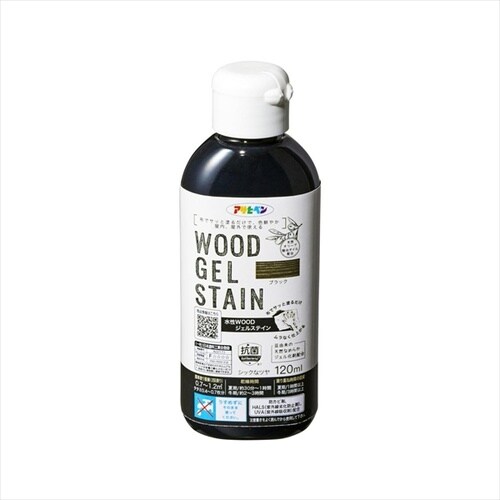 水性WOODジェルステイン ブラック