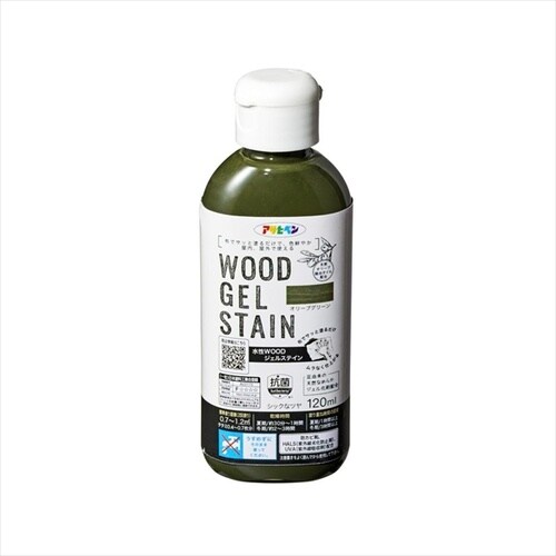 水性WOODジェルステイン オリーブグリーン