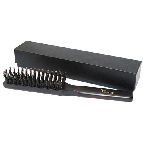 最高級猪毛黒檀ヘアブラシYブラシ 47032