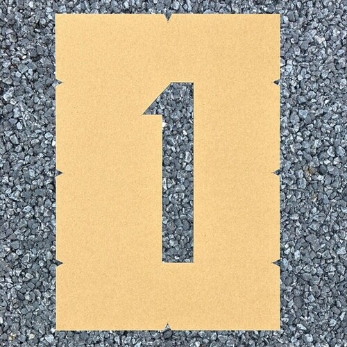 ロードステンシルEasy ナンバー1 小