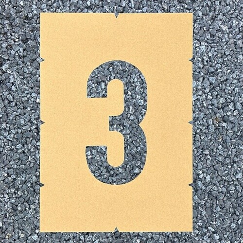 ロードステンシルEasy ナンバー3 小