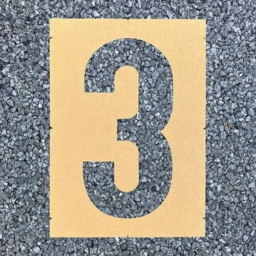 ロードステンシルEasy ナンバー3 大