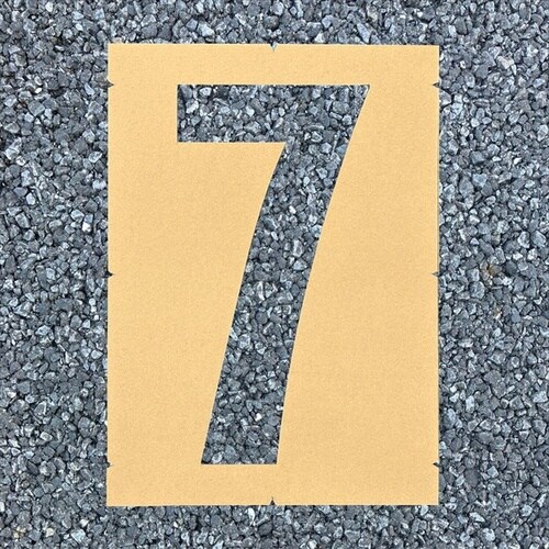 ロードステンシルEasy ナンバー7 大