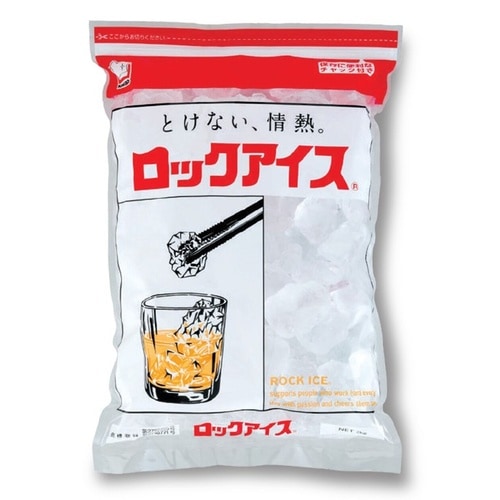 【冷凍】小久保製氷冷蔵 ロックアイス 2kg×1個