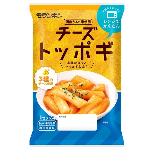 モランボン チーズトッポギ 1セット入 145g×