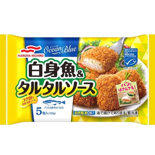 【冷凍】白身魚&タルタルソース100g×12