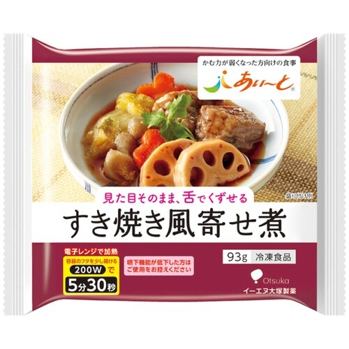 【冷凍】イーエヌ大塚製薬すき焼き風寄せ煮93g×4