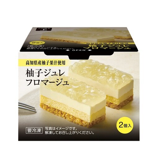 【冷凍】日本アクセスDelcy柚子ジュレフロマージ