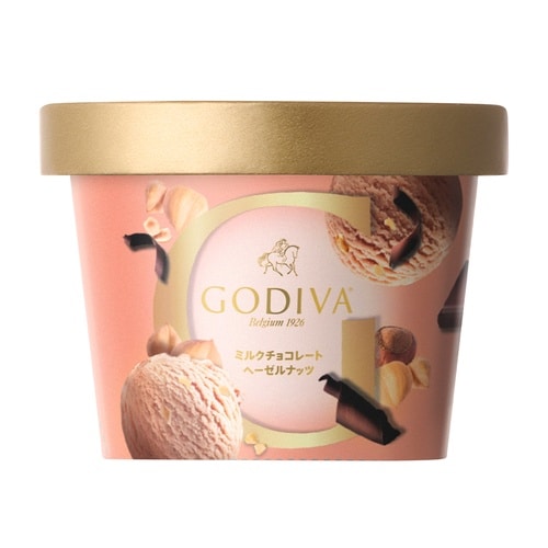 【冷凍】ゴディバミルクチョコヘーゼル90ml×12