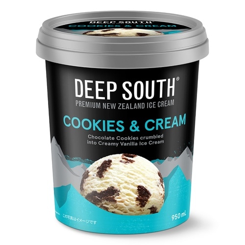 【冷凍】DEEPSOUTHクッキー&クリーム×3個