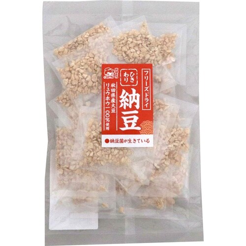 ヤマダフーズ 国産ひきわりフリーズドライ納豆3g×