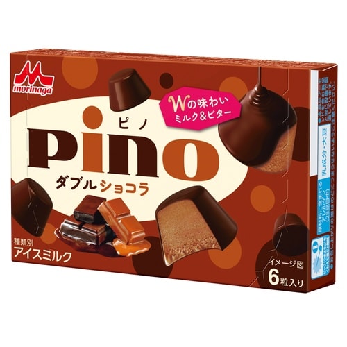 【冷凍】森永乳業 ピノダブルショコラ60ml×24