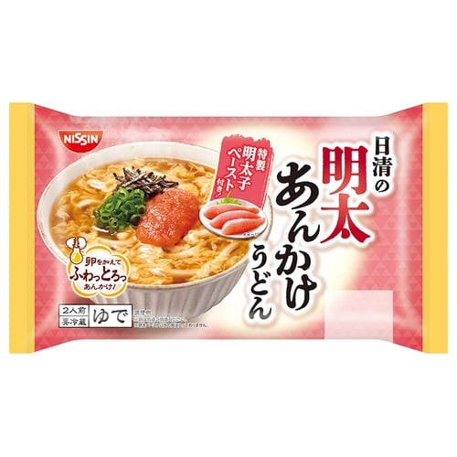 【冷蔵】日清食品チ日清の明太あんかけうどん2人前