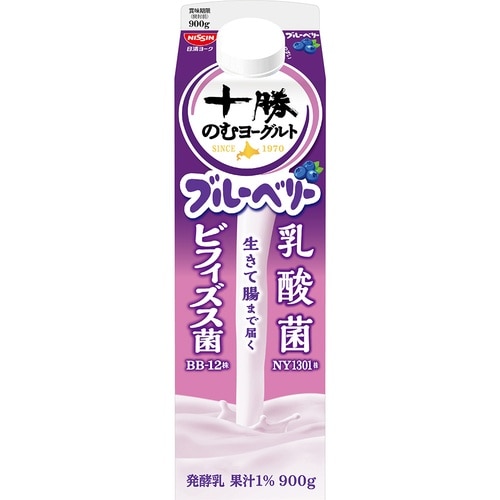 【冷蔵】十勝のむヨーグルトブルーベリー×6本