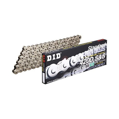 バイク用チェーン 420D シルバー クリップ(R