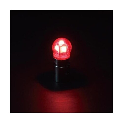 電球型LED5バルブ BA15S アンバー